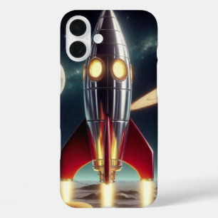 Coques iPhone 16 Plus Fusée spatiale