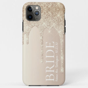 Case-Mate iPhone Case Futur Madame Paillettes Dorées Bride