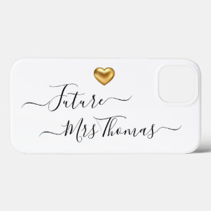 Case-Mate iPhone Case Future Mme Gold Heart