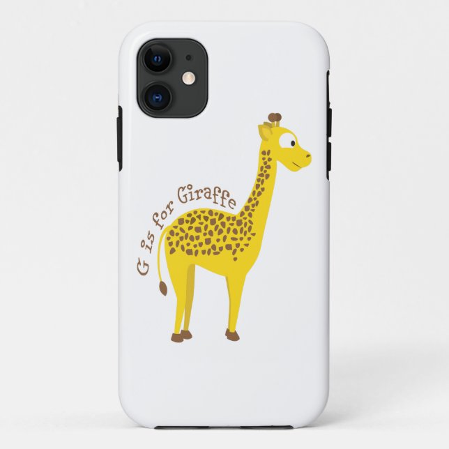 Coques Case-Mate iPhone G est pour Giraffe (Dos)