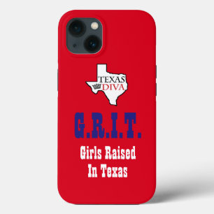Case-Mate iPhone Case "G.R.I.T. - Filles Élevées Au Texas"