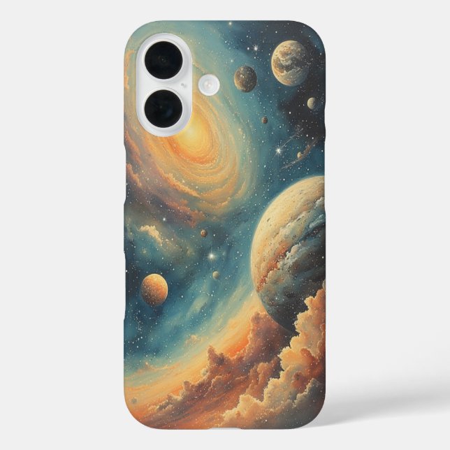 Coques Case-Mate iPhone Galaxie peinte Zénith (Verso)