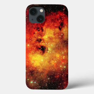 iPhone 13 Coque Galaxie tombée en feu