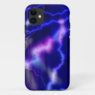 Coque Case-Mate Pour iPhone Galaxie violette éclair