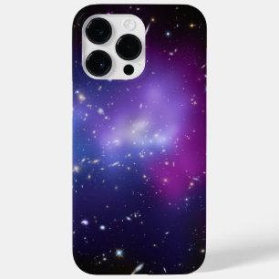 Coque Pour Pour iPhone 14 Pro Max Galaxie violette Espace de regroupement photo