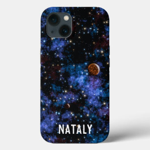 Case-Mate iPhone Case Galaxies colorées, étoiles et planètes