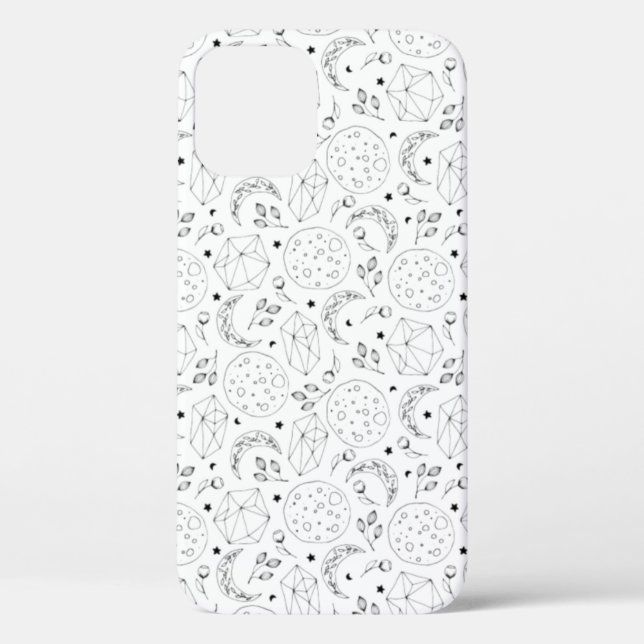 Coques Case-Mate iPhone Galaxy Crystal Witchy Spellbound Moonchild (Verso)
