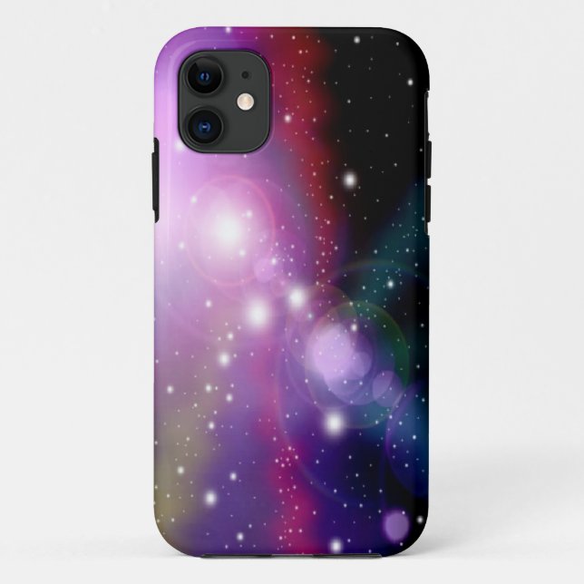 Coques Case-Mate iPhone Galaxy Light Art Design Abstrait (Dos)