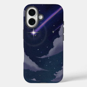 Coques iPhone 16 Galaxy Night Sky Tirage Étoile Téléphone Case