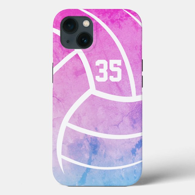 Coques Case-Mate iPhone galerie de volley-ball minimale (Verso)