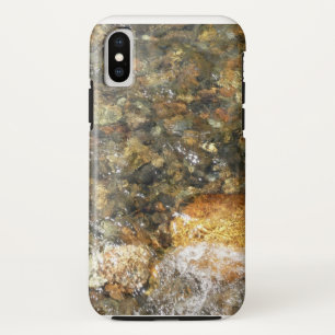 Case-Mate iPhone Case Galets Brown et gris naturel Abstrait