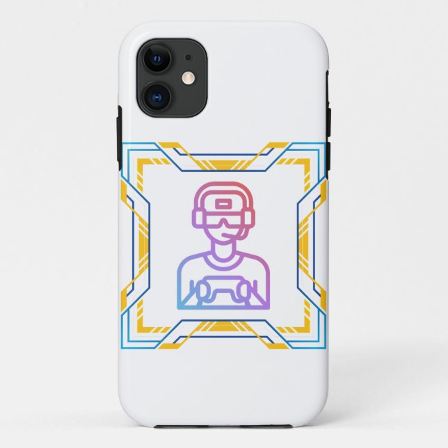 Coques Case-Mate iPhone Gamer Boy (Dos)