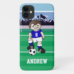 Case-Mate iPhone Case Garçon mignon personnalisé du football