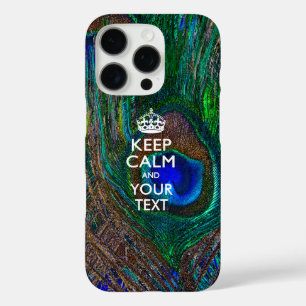 Coques iPhone 16 Pro Garde calme personnalisé ET Votre Texte