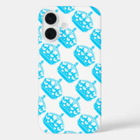 Garde ton calme et continue Couronne bleue sur fon