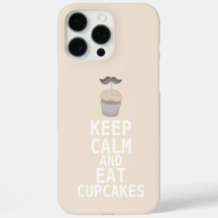 Coques iPhone 16 Pro Max GARDER CALME et manger Cupcakes changer aqua n'imp