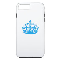 Gardez calme couronne bleue