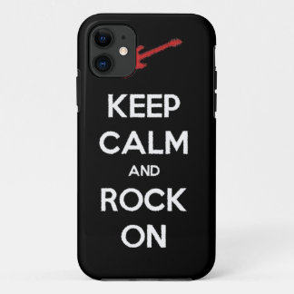 Coque iPhone 11 gardez le calme et basculez dessus