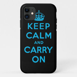 Case-Mate iPhone Case gardez le calme et continuez