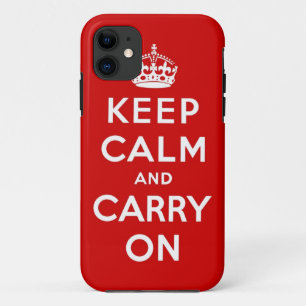 Coque Case-Mate Pour iPhone gardez le calme et continuez l'original