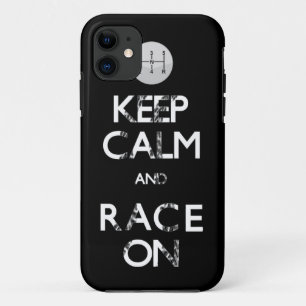Coque Case-Mate Pour iPhone gardez le calme et la course dessus