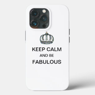 Case-Mate iPhone CASE "GARDEZ LE CALME ET SOYEZ FABULEUX !