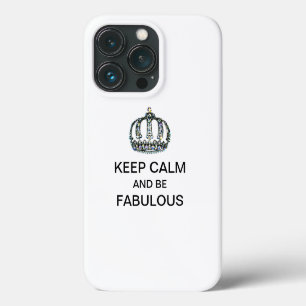 Case-Mate iPhone CASE "GARDEZ LE CALME ET SOYEZ FABULEUX !