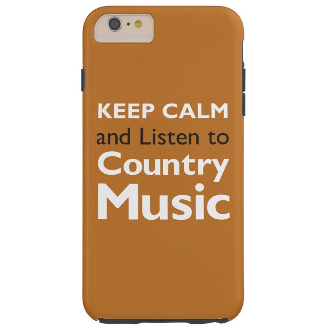 Coques Case-Mate iPhone Gardez le pays calme (Dos)