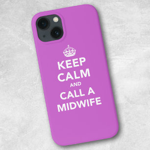 Coques Pour iPhone Gardez votre calme et appelez une sage-femme