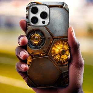 Coques iPhone 16 Pro Max Gardien de balle d'engrenage : Steampunk