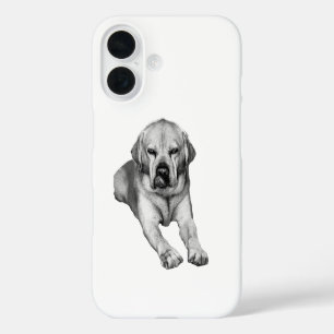 Coques iPhone 16 Gardien en niveaux de gris