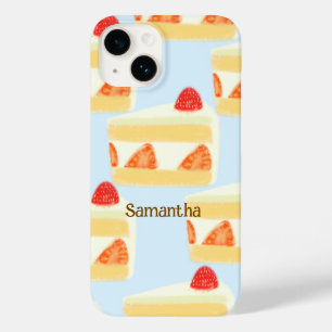 Coque Pour iPhone 14 Gâteau aux fraises