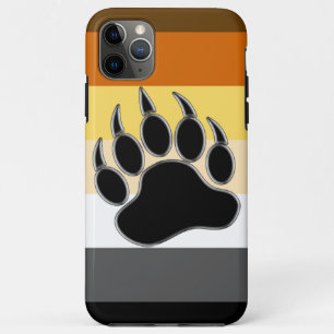 Coque iPhone 11 Pro Max Gay Bear Pride Flag Bear