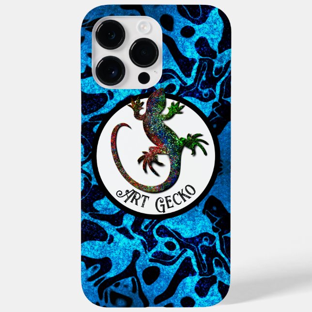 Coques Case-Mate iPhone Gecko d'Art  (Verso)