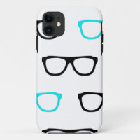 geek lunettes bleu geek