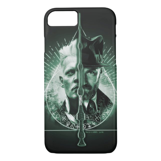 Coques Case-Mate iPhone GELLERT GRINDELWALD™ contre Dumbledore (Dos)