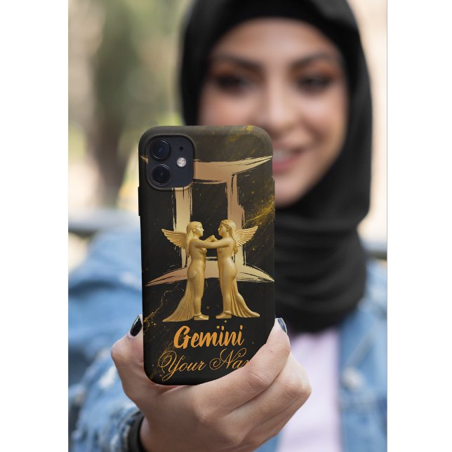 Coques Case-Mate iPhone Gemini Case-Mate iPhone Barely There (Twice the Charm. Gemini Energy)