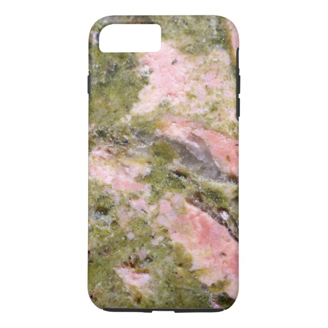 Coques Case-Mate iPhone Gemstone Series - Thulite rose et vert (Dos)