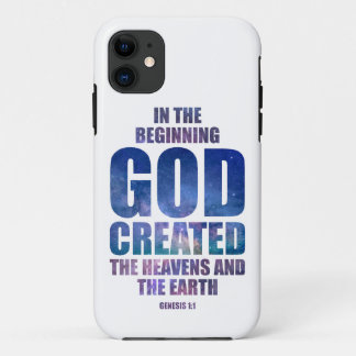 Case-Mate iPhone Case Genèse 1:1 Au Début, DIEU Créa L'Univers