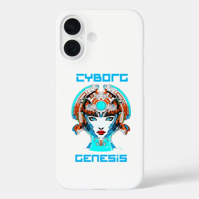 Coques Case-Mate iPhone Genèse de Cyborg (Verso)