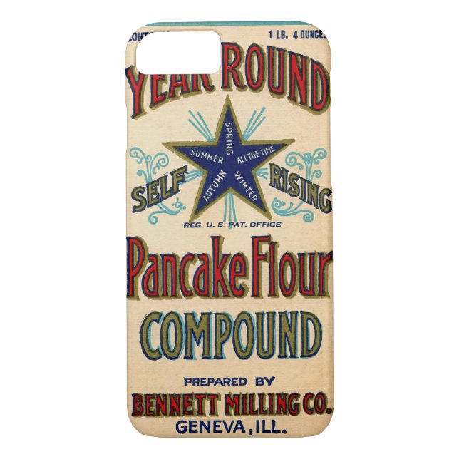 Coques Case-Mate iPhone Geneva Illinois Bennett Milling Company Pancake (Dos)