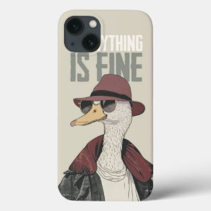 Case-Mate iPhone Case Gentleman Goose : Rétro "Tout va bien" Art Ca