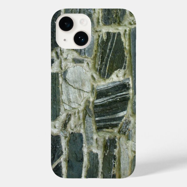 Coques Case-Mate iPhone Géologie Vieille structure murale en pierre (Verso)