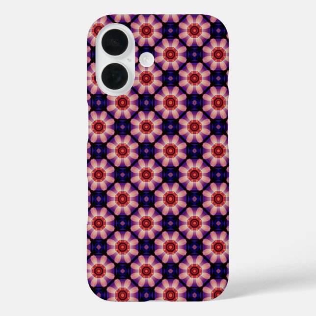 Coques Case-Mate iPhone Geometric Abstract Floral (Verso)