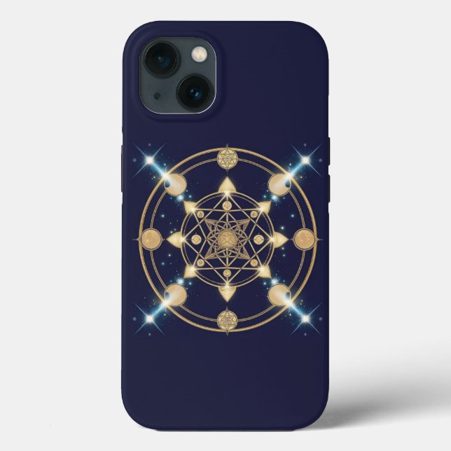 Coques Case-Mate iPhone Géométrie étoilée – Le Code de l'Infini (Verso)