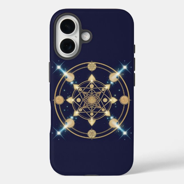Coques Case-Mate iPhone Géométrie étoilée – Le Code de l'Infini (Verso)