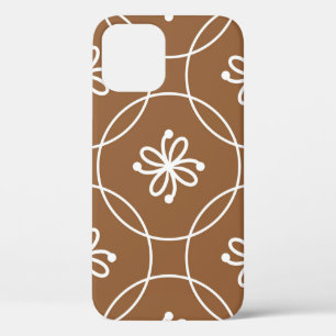 Case-Mate iPhone Case Géométrique florale : motif d'art vintage.
