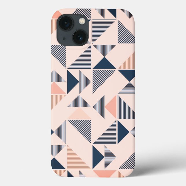 Coques Case-Mate iPhone Géométrique, Triangle, Moderne (Verso)