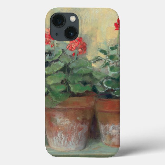 Coques Case-Mate iPhone Geraniums dans les pots (Verso)