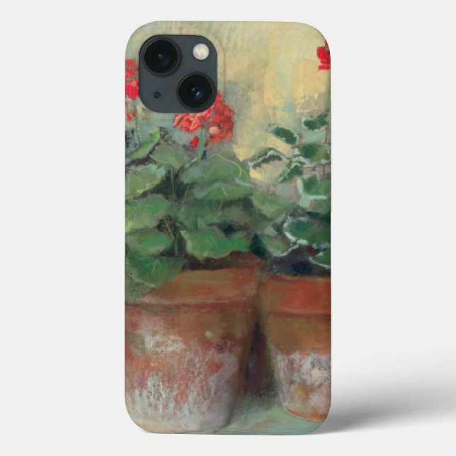 Coques Case-Mate iPhone Geraniums dans les pots (Verso)